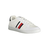 Zapatillas blancas de poliéster de Tommy Hilfiger